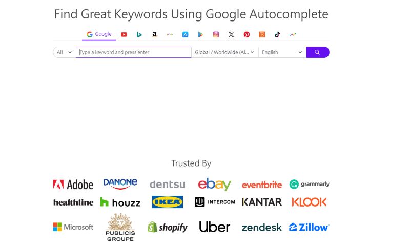 Keyword Tool